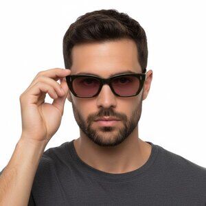 New Garrett Leight WEBSTER SUN Bordeaux Cat Eye Sunglasses 2138 MSTO/BOR 49  Men